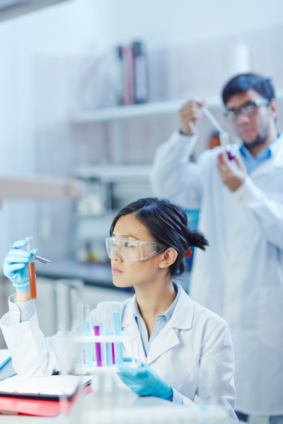 Clinic-based drug testing workflow illustration for screening coordination.