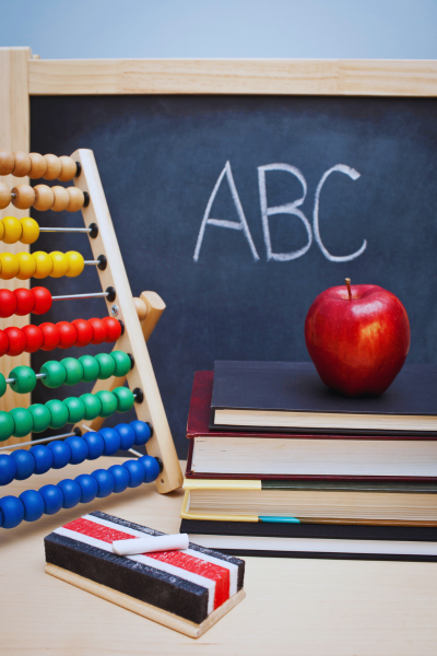 Education workflow illustration for school and campus screening.