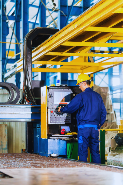 Manufacturing workforce screening workflow illustration for operations teams.